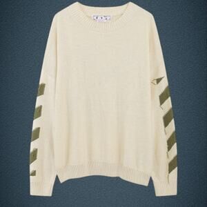 Off-White Cream Men's Sweater